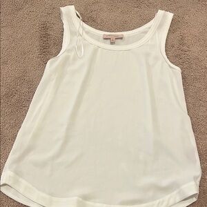 Philosophy White Tank Top
